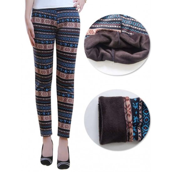 Winter thicken female leggings