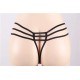 Naughty Black Lace Strapy Plus Size Panty