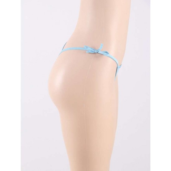 Blue Plus Size Panty For Women