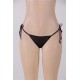 Black Lace Embroidered & Beaded Lady Plus Size Panty