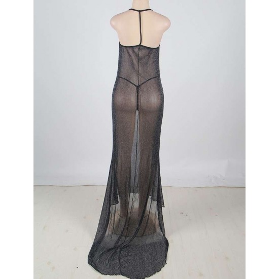 Midnight Romance Lingerie Gown