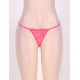 Low Rise Transparent Sheer Lace G-String