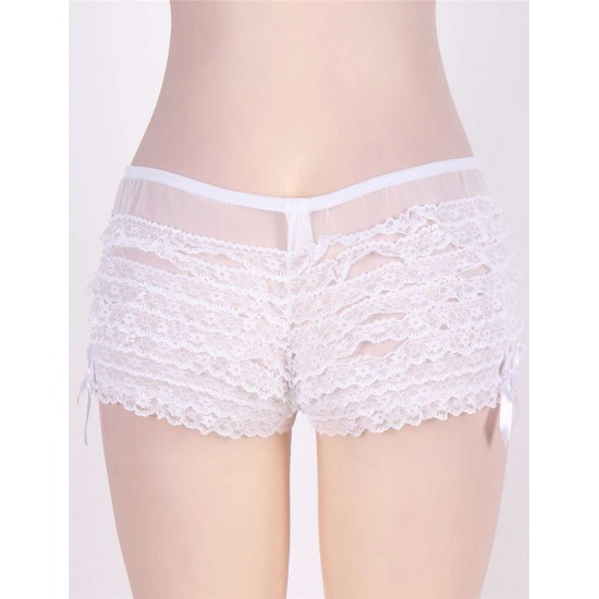 Whtie Lace Sexy Panty