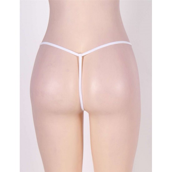 Sexy White Womens G String