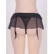 Mini Skirt With Garter Belt