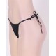 Sexy Black Crotchless G-String