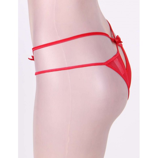 Plus Size Stylish Red Sexy Panty