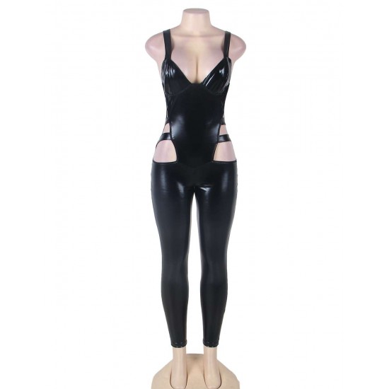 Wild Erotic Leather Jumpsuit