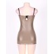 Light Brown Gorgeous Leather Chemise 