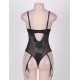 Eyelash Lace Teddy Lingerie