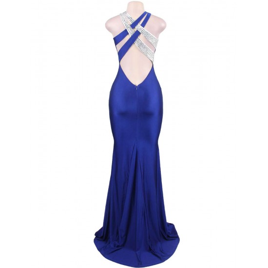 Classic Crisscross Dream Evening Gown