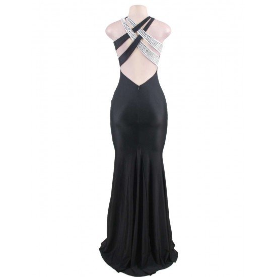 Plus Size Classic Crisscross Dream Evening Gown