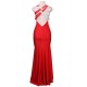 Classic Crisscross Dream Evening Gown