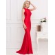 Plus Size Classic Crisscross Dream Evening Gown