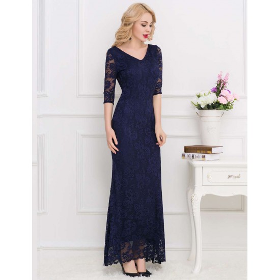 Plus Size Long Long Dress