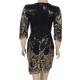 Online Sequins Gold Sexy Bodycon