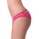 Caged Back Open Crotch Lace Panty