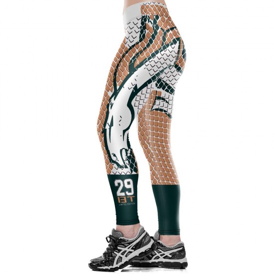 Denver Broncos printing Leggings