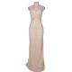 Deluxe Mermaid Style Lace Hollow Out Maxi Dress