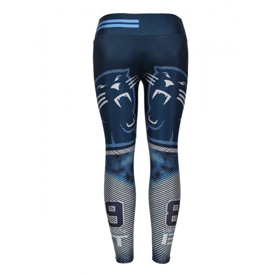 Carolina panthers printing Leggings