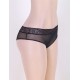 Plus Size Sexy Holiday Peek A Boo Back Mesh Crotchless Valentines Panty