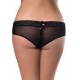 Plus Size Sexy Holiday Peek A Boo Back Mesh Crotchless Valentines Panty