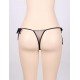 Plus Size Lacing Embroidery Panty