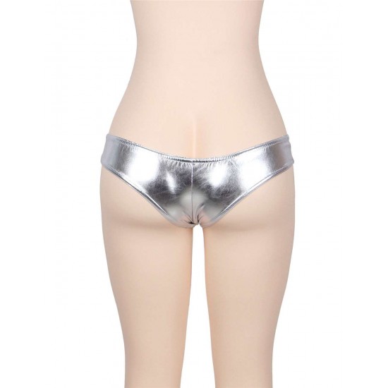 On Sale Plus size metallic shorts