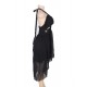 Twist Front Chiffon Dress