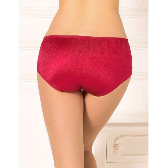 Red Silky Soft Seamless Sexy Panty