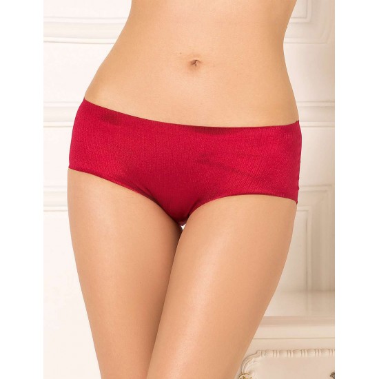 Red Silky Soft Seamless Sexy Panty