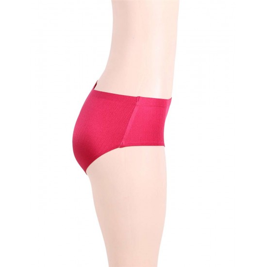 Plus Size Red Flash Silky Soft Sexy Panty