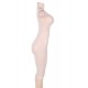 White 3 Quarter Length Fishnet Bodystocking