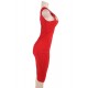 Delicate Red One-shoulder Bodycon Dress