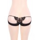 Black Butterfly Lace Panty