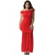 Plus Size Red Lace Elegant Party Gown