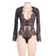 Exquisite Lace Sleeve Teddy