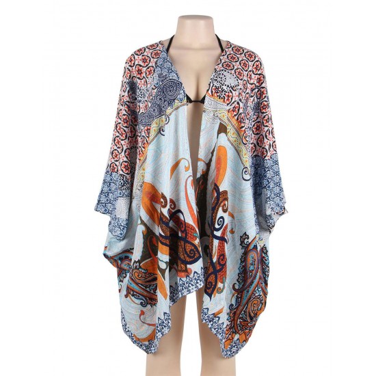 Trendy Retro Design Fashion Colorful Cover-ups