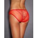 Plus Size Sexy Red Lace Strappy Panty