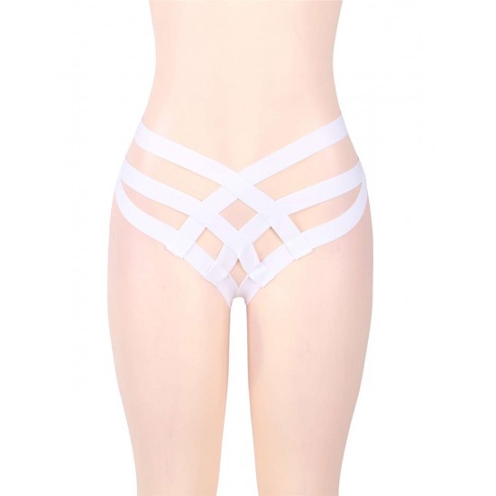 Sexy Cage Bandage Brief Thong Plus Size Panty