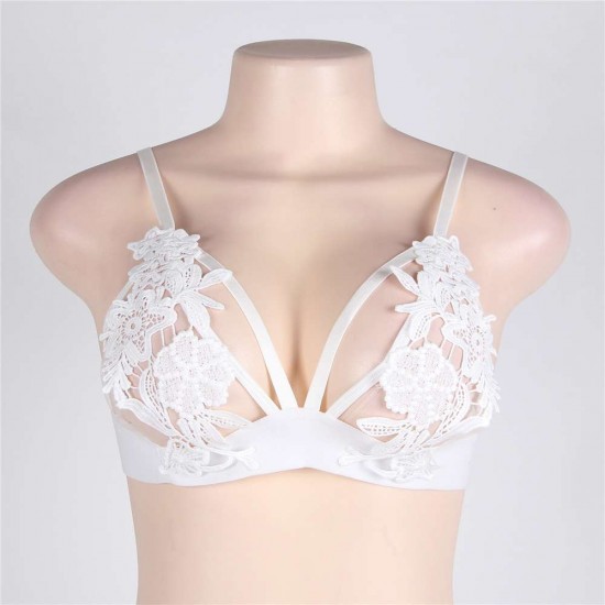 White Lace Bralette Top