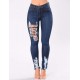 Top Design Ripped Women Jeans 