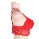 Red Seductive Strappy Lace Bralette Top