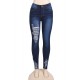 Top Design Ripped Women Jeans 