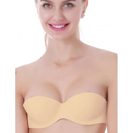 Strapless Self Adhesive Invisible Push-up Bra