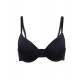 Black High quality smooth basic comfort T-shirt bra