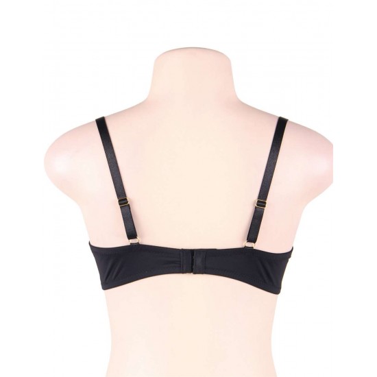 Black High quality smooth basic comfort T-shirt bra