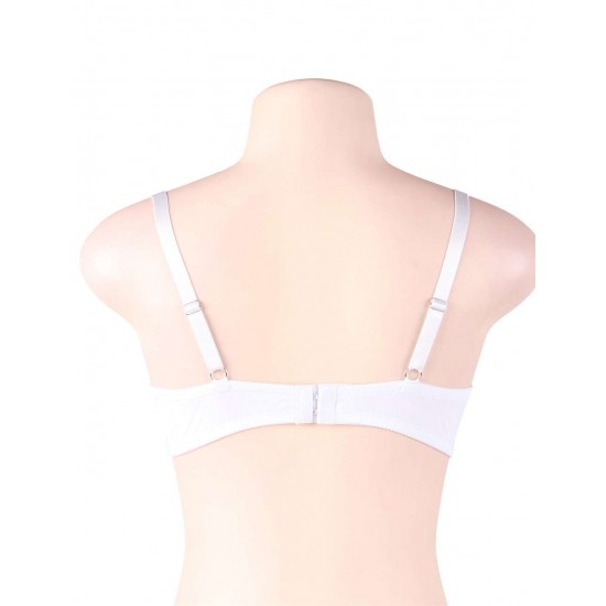 White High quality smooth basic comfort T-shirt bra