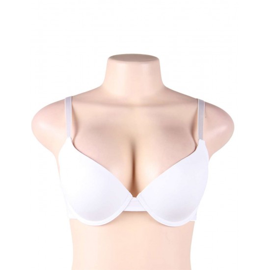 White High quality smooth basic comfort T-shirt bra