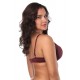 Wine Red High quality smooth basic comfort T-shirt bra